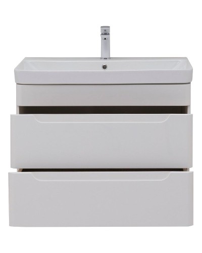 Тумба под раковину Aquanet София 80 274002 подвесная Белый глянец