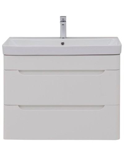 Тумба под раковину Aquanet София 80 274002 подвесная Белый глянец