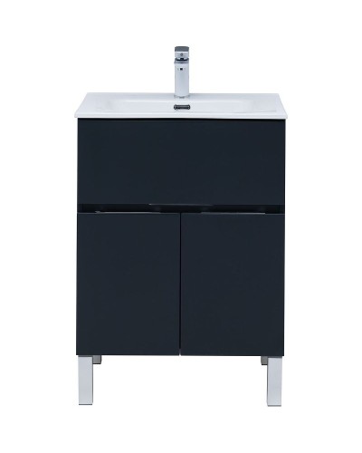 Тумба под раковину Aquanet Алвита New 60 277547 Антрацит