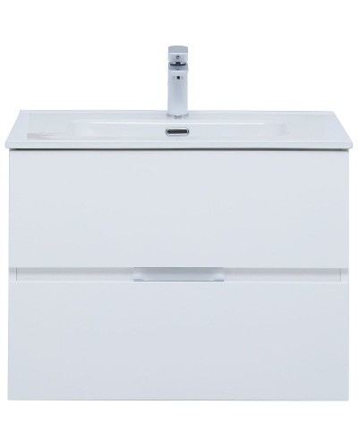 Тумба под раковину Aquanet Алвита New 70 303909 подвесная Белая матовая