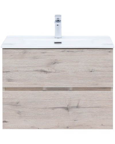 Тумба под раковину Aquanet Алвита New 70 303910 подвесная Дуб веллингтон белый
