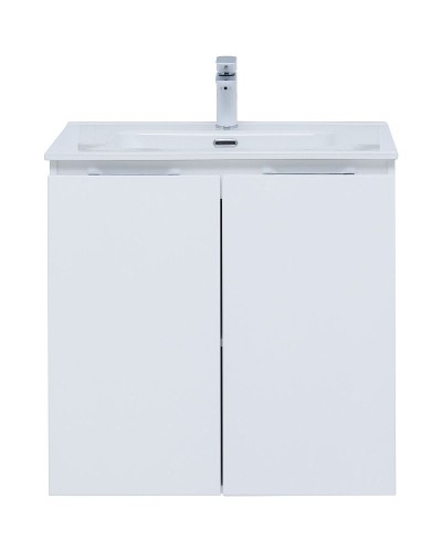 Тумба под раковину Aquanet Алвита New 70 303905 подвесная Белая матовая