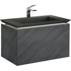 Тумба под раковину Jorno Incline 80 Inc.01.80/P/Bet/JR подвесная Бетон