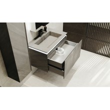 Тумба под раковину Jorno Incline 80 Inc.01.80/P/Bet/JR подвесная Бетон