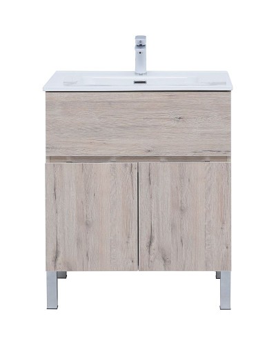 Тумба под раковину Aquanet Алвита New 70 303902 Дуб веллингтон белый