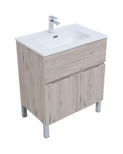 Тумба под раковину Aquanet Алвита New 70 303902 Дуб веллингтон белый