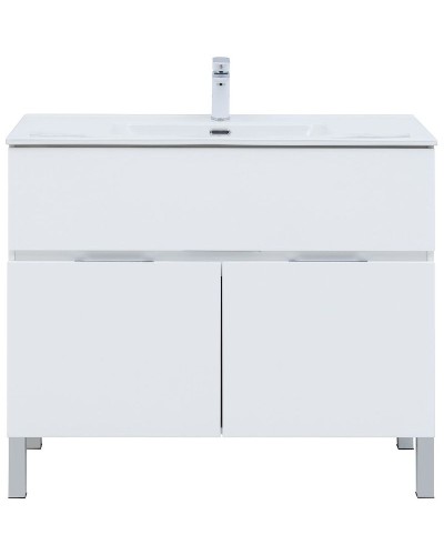 Тумба под раковину Aquanet Алвита New 100 277554 Белая матовая