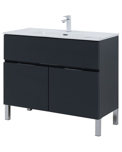 Тумба под раковину Aquanet Алвита New 100 277555 Антрацит