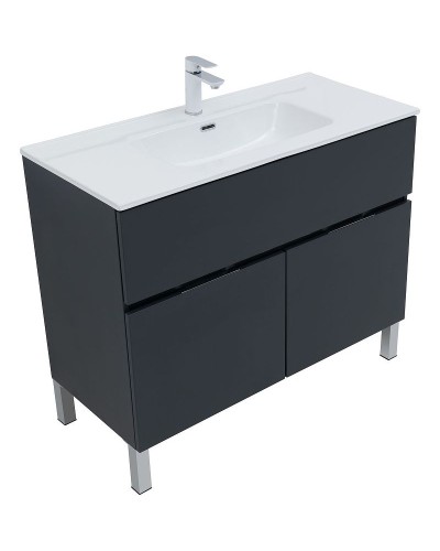 Тумба под раковину Aquanet Алвита New 100 277555 Антрацит