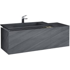 Тумба под раковину Jorno Incline 140 Inc.01.140/P/Bet/JR подвесная Бетон