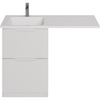 Тумба под раковину Dreja Bona 120 99.0451 Белая