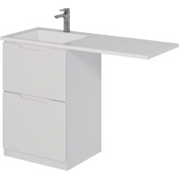 Тумба под раковину Dreja Bona 120 99.0451 Белая