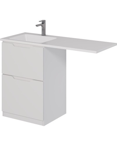 Тумба под раковину Dreja Bona 120 99.0451 Белая