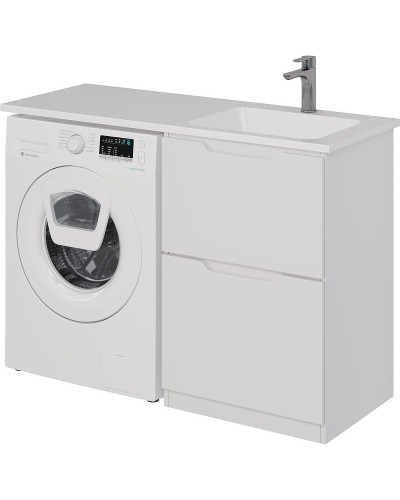 Тумба под раковину Dreja Bona 120 99.0451 Белая