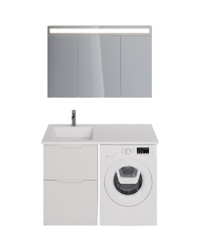 Тумба под раковину Dreja Bona 120 99.0451 Белая