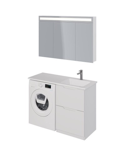 Тумба под раковину Dreja Bona 120 99.0451 Белая