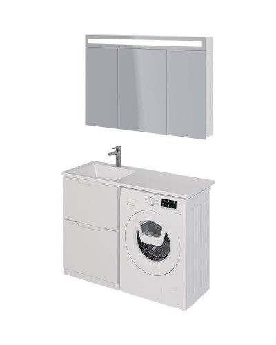 Тумба под раковину Dreja Bona 120 99.0451 Белая