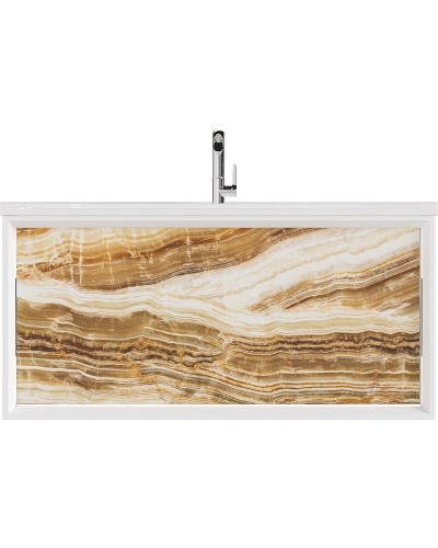 Тумба под раковину Marka One Seattle 90П У72806 подвесная Onyx