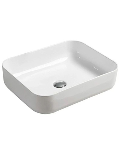 Тумба с раковиной дуб белый/белый 75 см Comforty Прага 00004144201