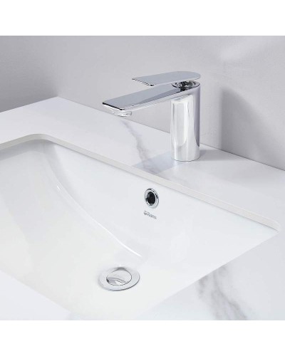 Тумба с раковиной Orans BC-1137 100 11371000 подвесная Matt deep ocean