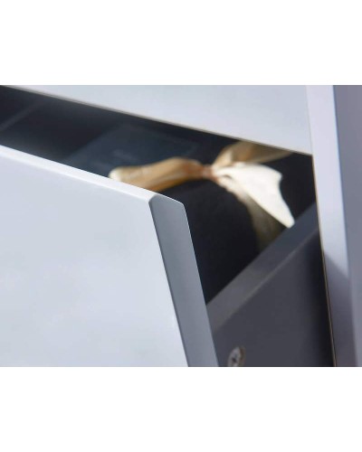 Тумба с раковиной Orans BC-4023W 60 4023600WUV005 подвесная Белый глянец