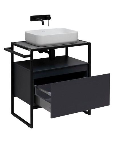 Тумба под раковину Allen Brau Priority 70 1.31001.AM Антрацит матовый