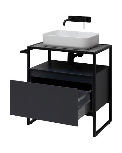 Тумба под раковину Allen Brau Priority 70 1.31001.AM Антрацит матовый