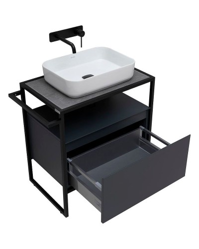 Тумба под раковину Allen Brau Priority 70 1.31001.AM Антрацит матовый