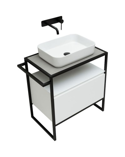 Тумба под раковину Allen Brau Priority 70 1.31001.WM Белая матовая