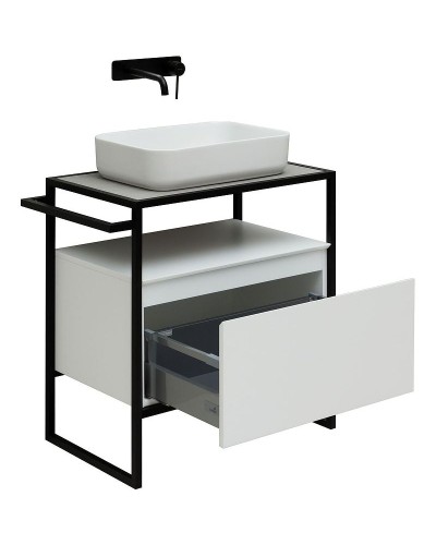 Тумба под раковину Allen Brau Priority 70 1.31001.WM Белая матовая