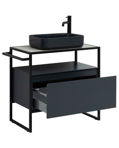 Тумба под раковину Allen Brau Priority 80 1.31002.AM Антрацит матовый