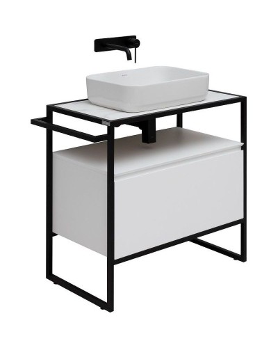 Тумба под раковину Allen Brau Priority 80 1.31002.WM Белая матовая