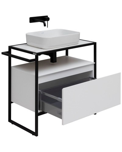 Тумба под раковину Allen Brau Priority 80 1.31002.WM Белая матовая