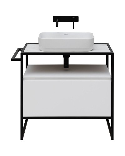 Тумба под раковину Allen Brau Priority 80 1.31002.WM Белая матовая