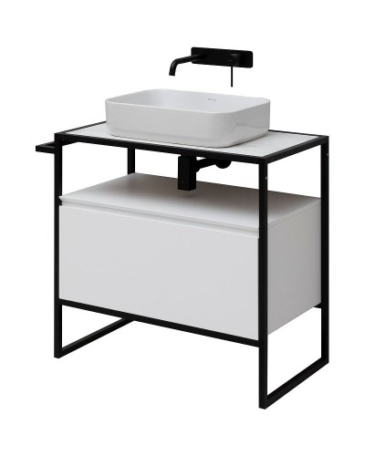 Тумба под раковину Allen Brau Priority 80 1.31002.WM Белая матовая