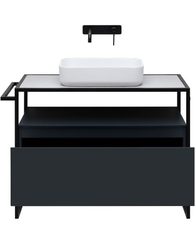 Тумба под раковину Allen Brau Priority 100 1.31003.AM Антрацит матовый