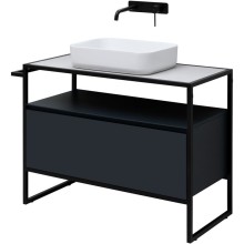 Тумба под раковину Allen Brau Priority 100 1.31003.AM Антрацит матовый