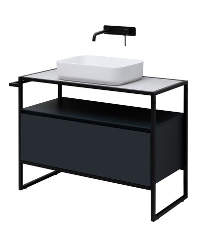 Тумба под раковину Allen Brau Priority 100 1.31003.AM Антрацит матовый