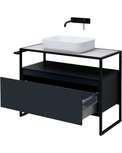 Тумба под раковину Allen Brau Priority 100 1.31003.AM Антрацит матовый