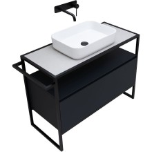 Тумба под раковину Allen Brau Priority 100 1.31003.AM Антрацит матовый