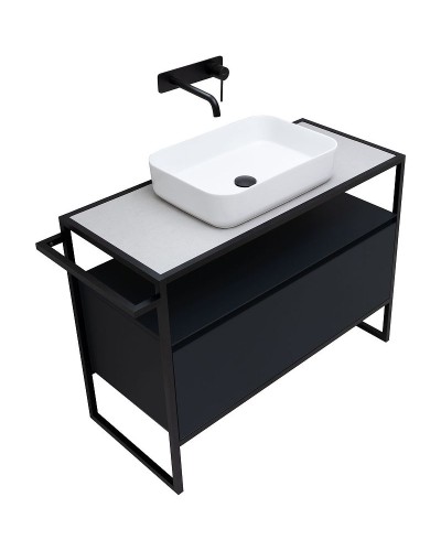 Тумба под раковину Allen Brau Priority 100 1.31003.AM Антрацит матовый