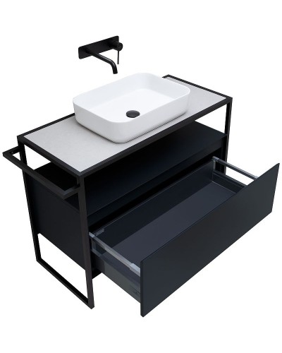 Тумба под раковину Allen Brau Priority 100 1.31003.AM Антрацит матовый