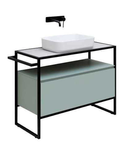 Тумба под раковину Allen Brau Priority 100 1.31003.PWM Папирус матовый