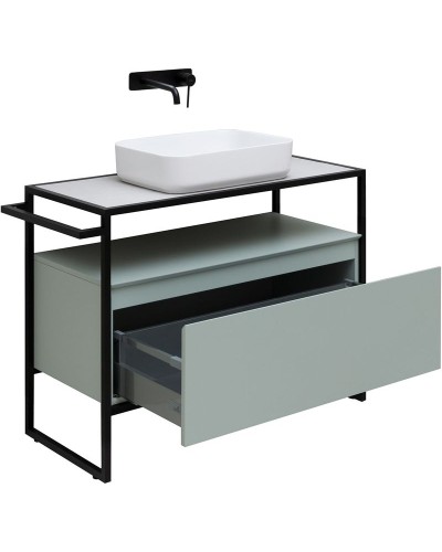 Тумба под раковину Allen Brau Priority 100 1.31003.PWM Папирус матовый