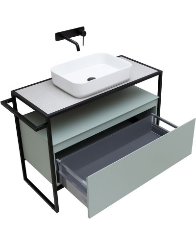 Тумба под раковину Allen Brau Priority 100 1.31003.PWM Папирус матовый