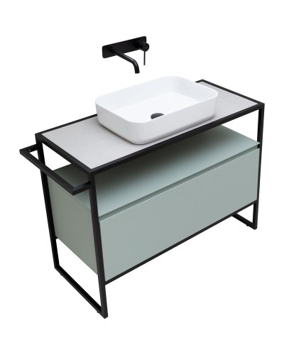 Тумба под раковину Allen Brau Priority 100 1.31003.PWM Папирус матовый