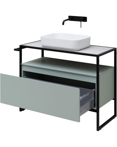 Тумба под раковину Allen Brau Priority 100 1.31003.PWM Папирус матовый