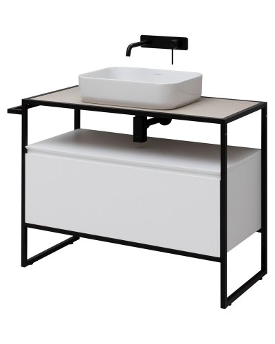 Тумба под раковину Allen Brau Priority 100 1.31003.WM Белая матовая