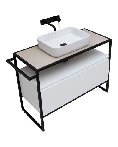 Тумба под раковину Allen Brau Priority 100 1.31003.WM Белая матовая