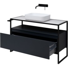 Тумба под раковину Allen Brau Priority 120 1.31004.AM Антрацит матовый